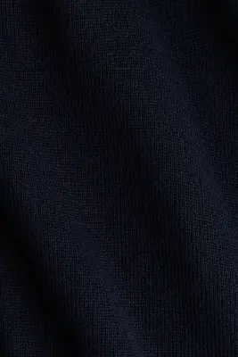 MAMA Robe en maille fine - Bleu marine — photo 5