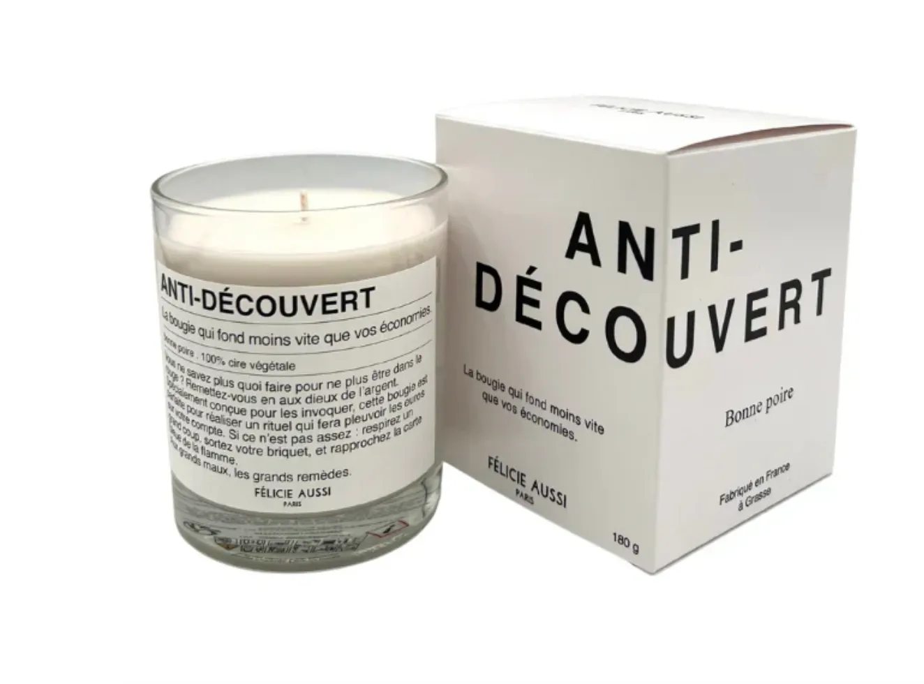Bougie Anti-Découvert - Bonne poire - Félicie Aussi