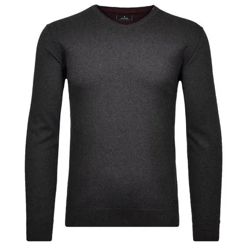 RAGMAN PULL COL V GRANDE LONGUEUR Anthracite