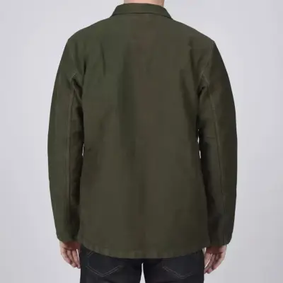 Veste de travail vert kaki Gaspard — photo 4