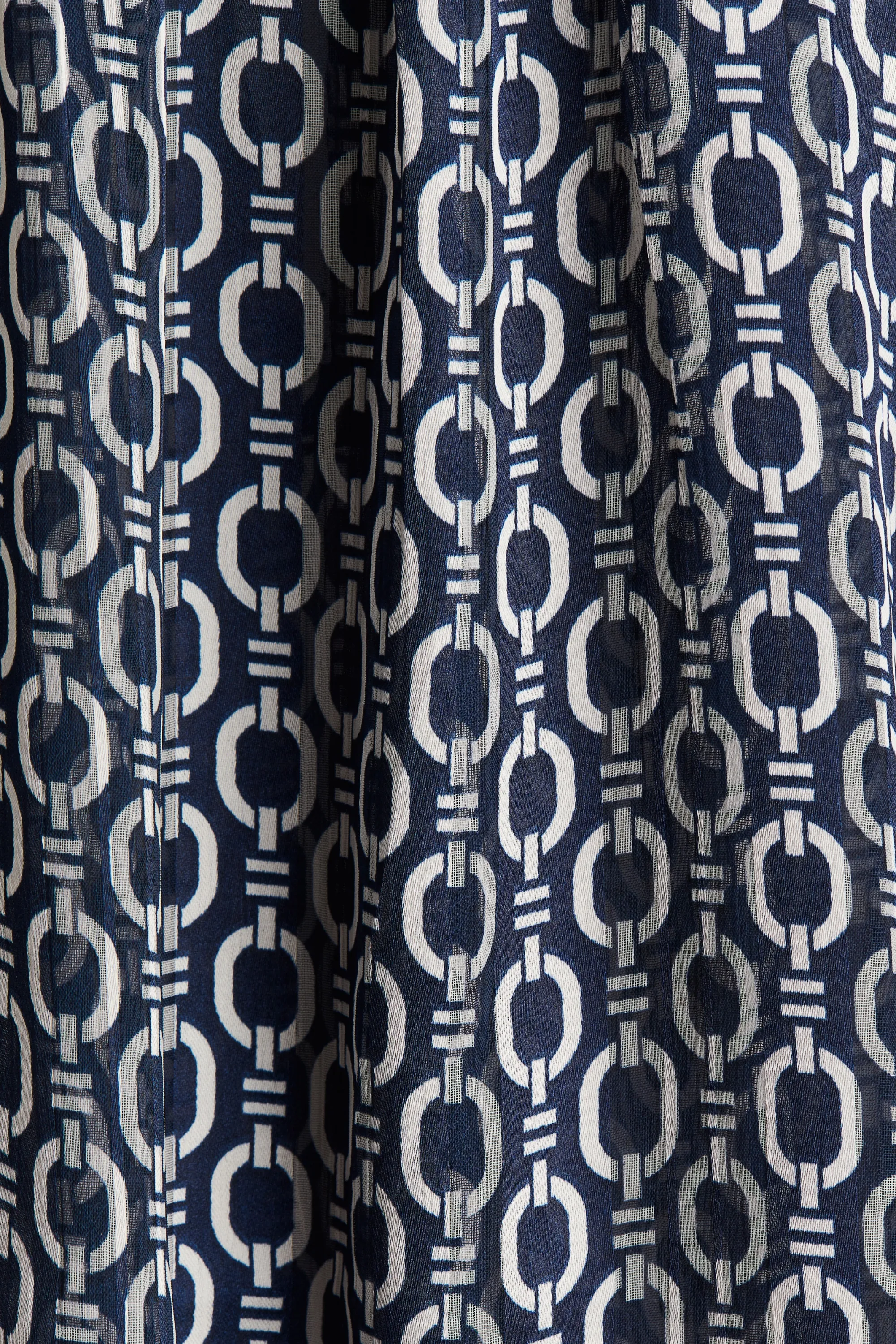 Blouse à motif - Bleu marine/motif