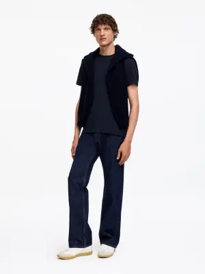 T-shirt classique 170 GSM - Bleu foncé — photo 2