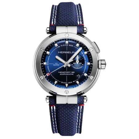 Montre Homme Herbelin Newport Maréographe 35e anniversaire 24688A15