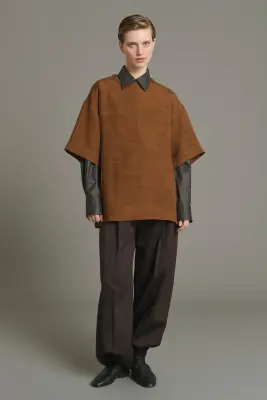 CHEMISE LISA CARAMEL — photo 1