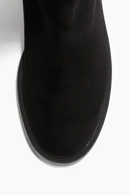 Bottes de hauteur genou - Noir — photo 2