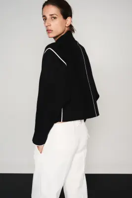 Gilet zippé - Noir — photo 2