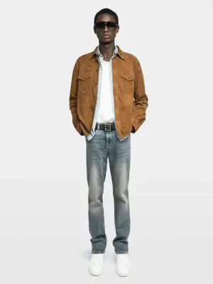 Chemise Sergy Cuir Suede — photo 1