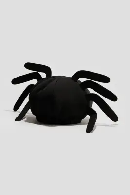 Bonnet d'Halloween matelassé - Noir/araignée — photo 2