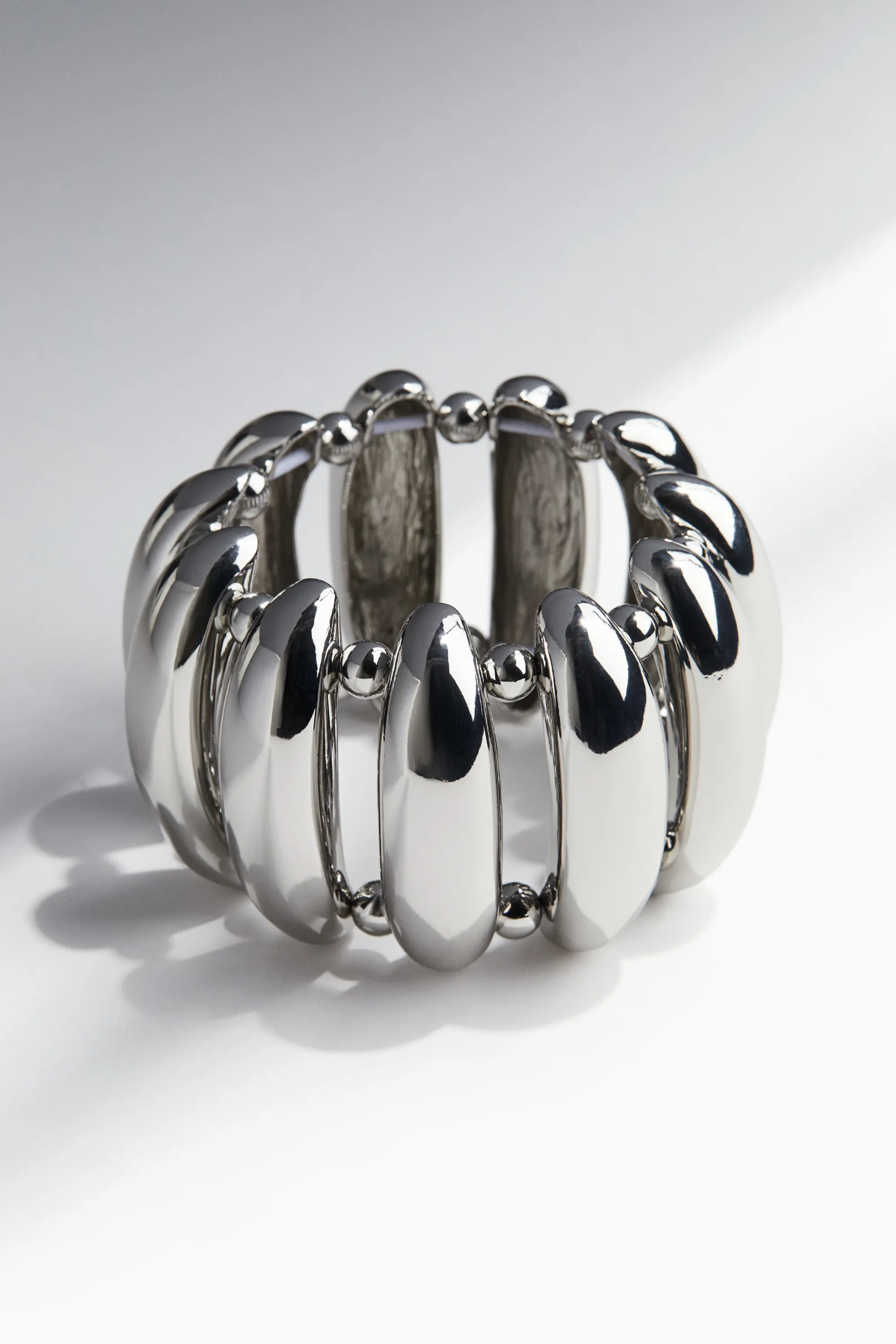 Bracelet large - Argenté
