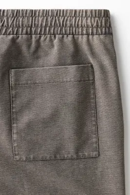 Pantalon jogger Relaxed Fit - Gris foncé — photo 4