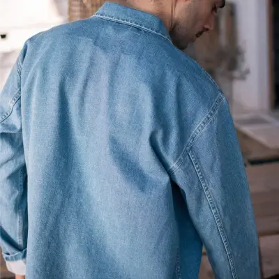Veste atelier denim — photo 3