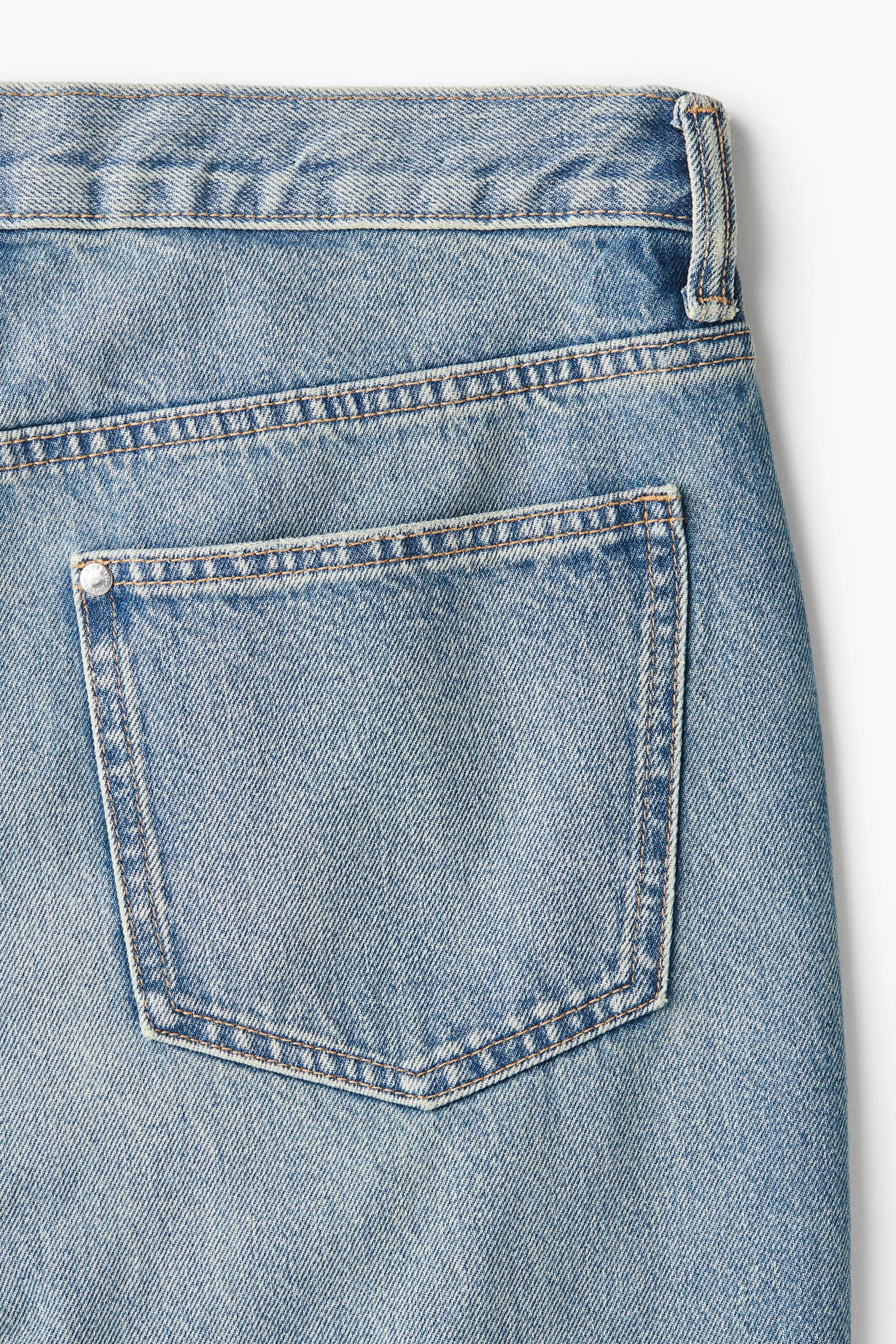 Relaxed Jeans - Bleu denim