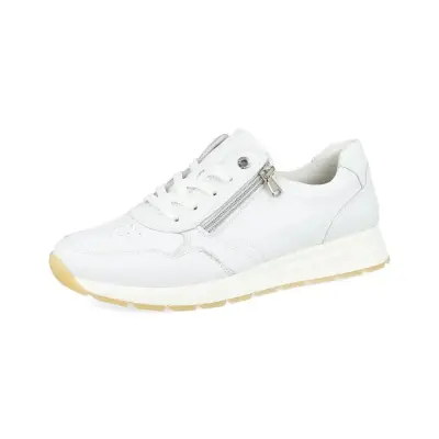 Baskets Remonte D2G01-80 Blanches - Lacets Zip Grande Pointure Femme — photo 1