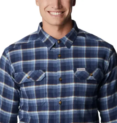COLUMBIA CHEMISE CARREAUX Bleu — photo 5
