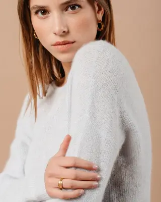 Cardigan Madisson bleu ciel – Grace & Mila — photo 4