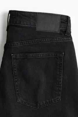 Short en denim - Gris foncé — photo 1