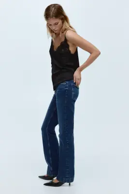Bootcut Regular Jeans - Bleu denim — photo 4
