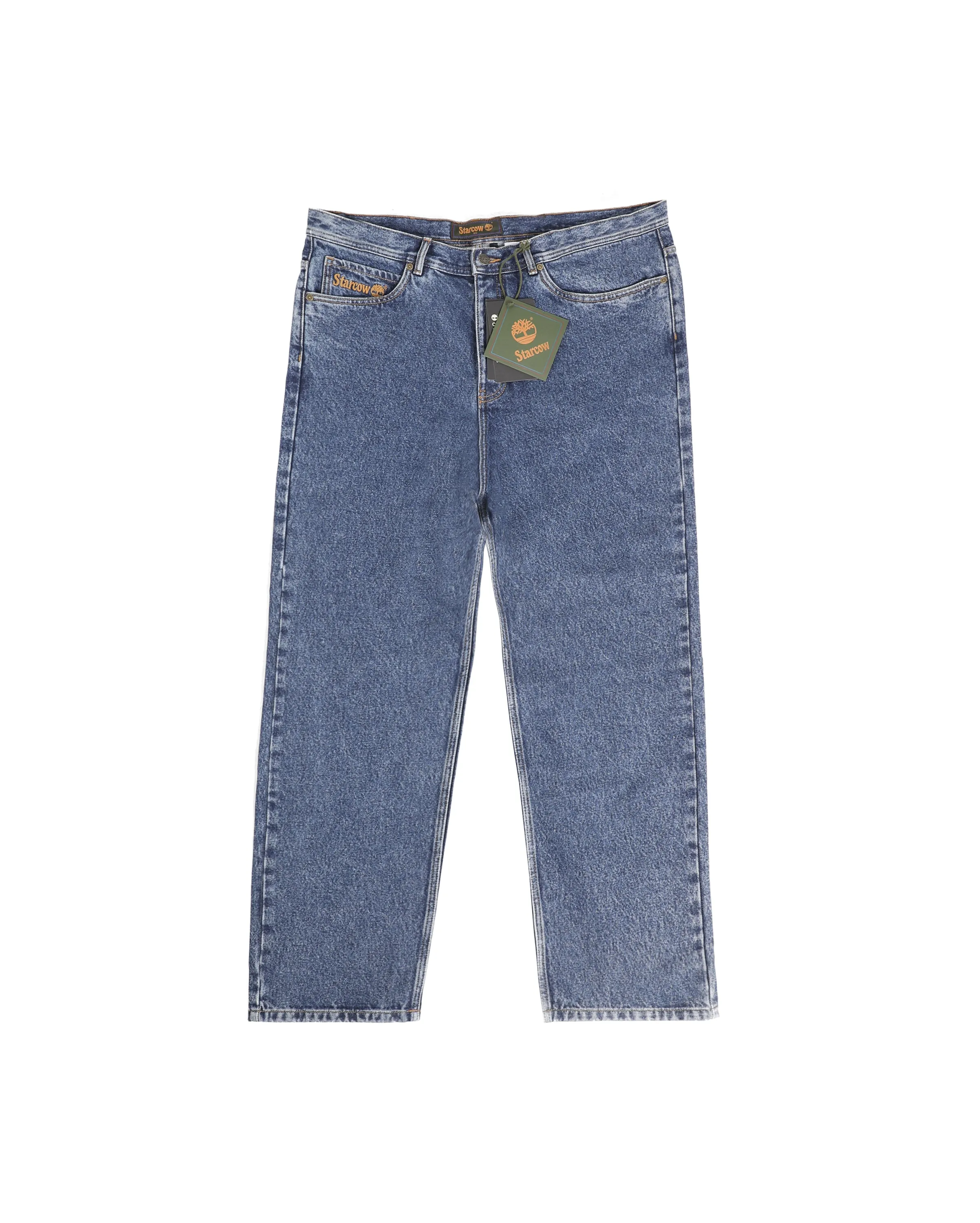 x Starcow Denim Loose Fit Pant True Blue 14oz
