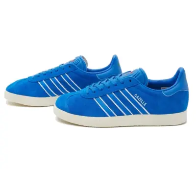 ADIDAS GAZELLE Bleu — photo 4