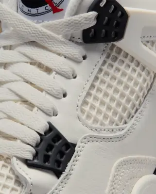 Air Jordan 4 Retro OG Flight Club Sail University Red — photo 3