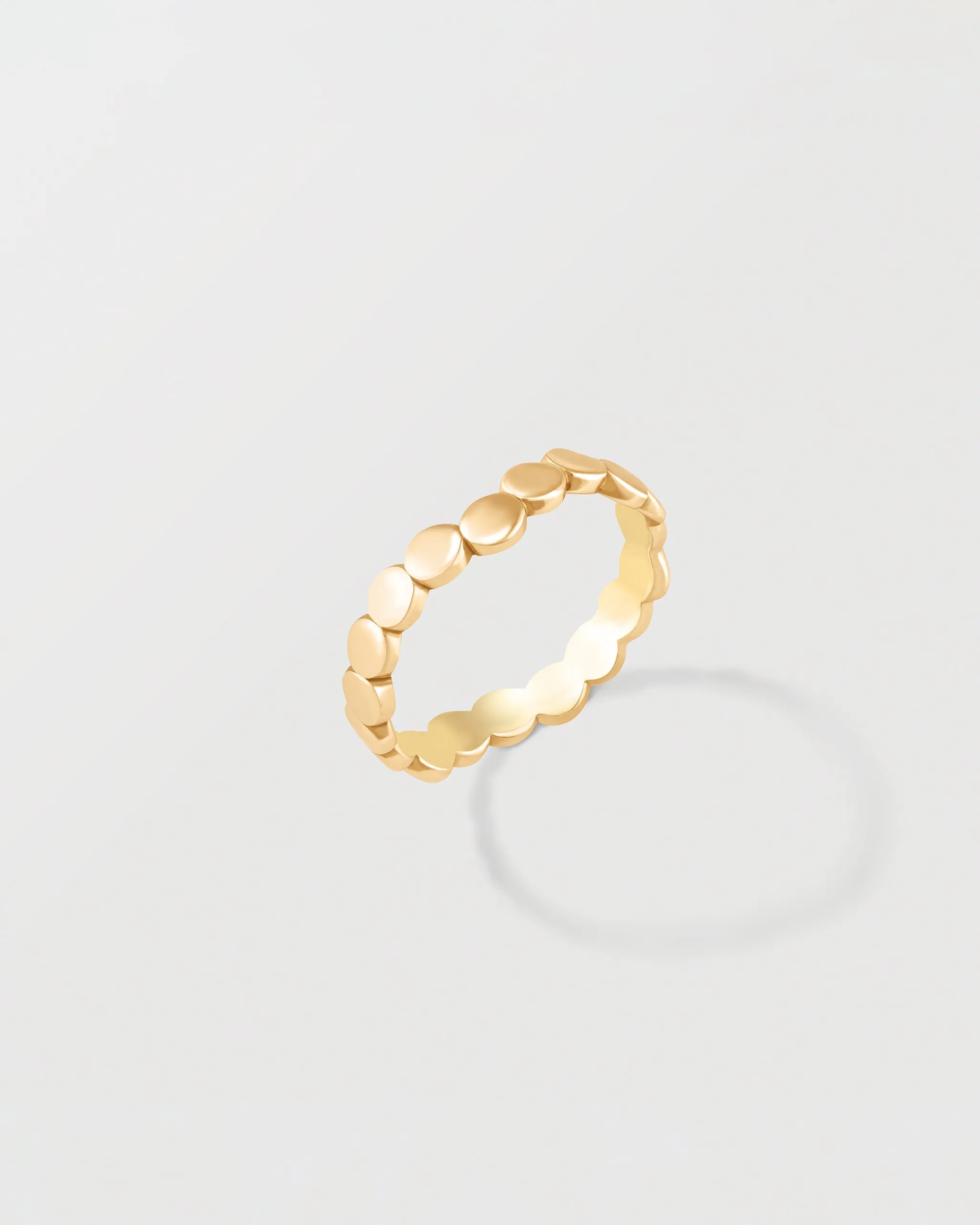BAGUE REINE - Or jaune 18 carats