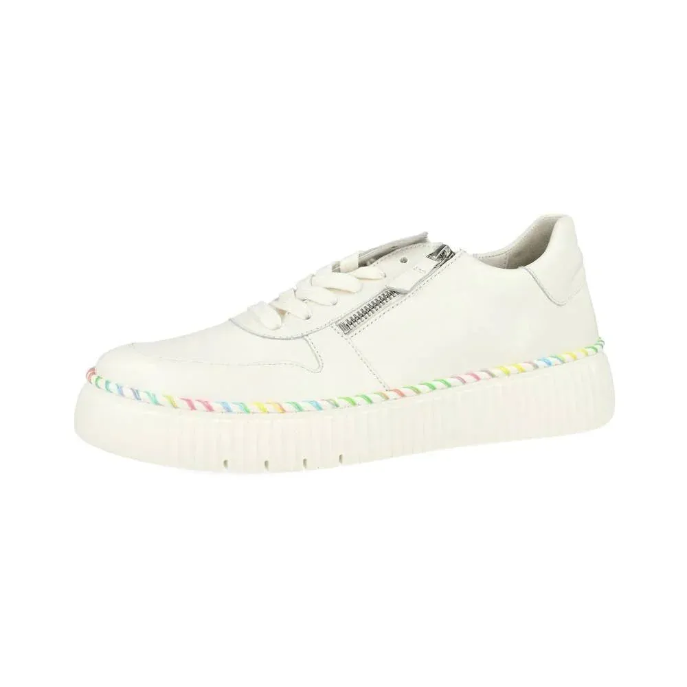 Baskets Gabor 63.241.20 Blanches - Lacets Grande Pointure Femme
