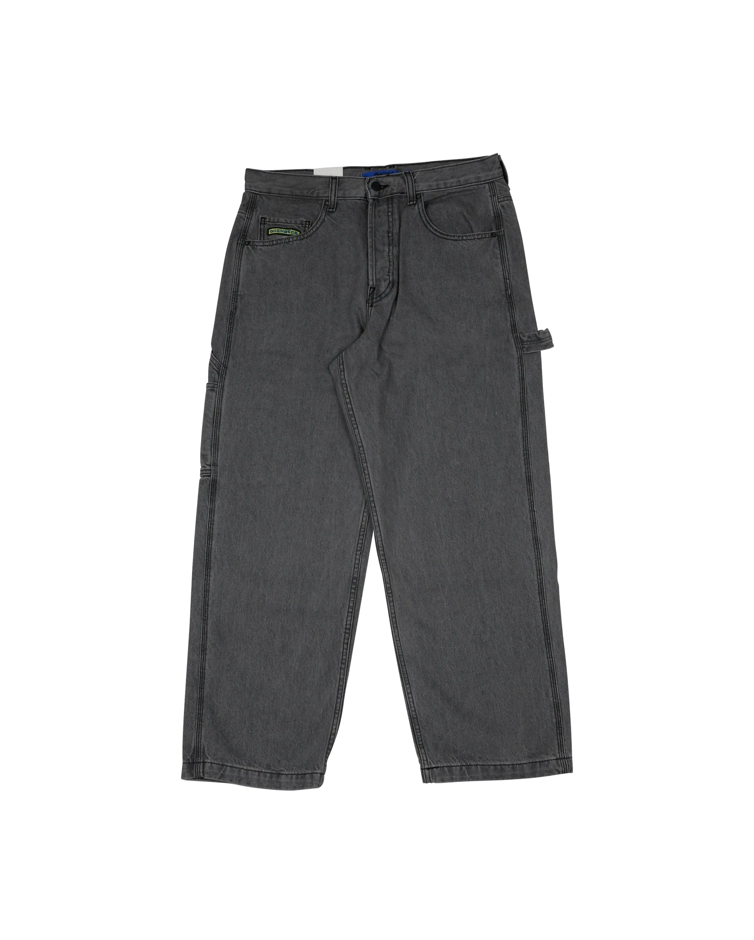 Worker Baggy Denim Medium Grey