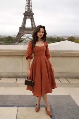 Bardetta Linen Dress — photo 1