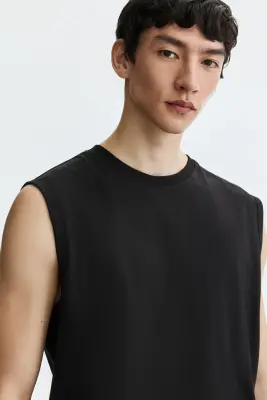 Débardeur COOLMAX® Regular Fit - Noir — photo 2