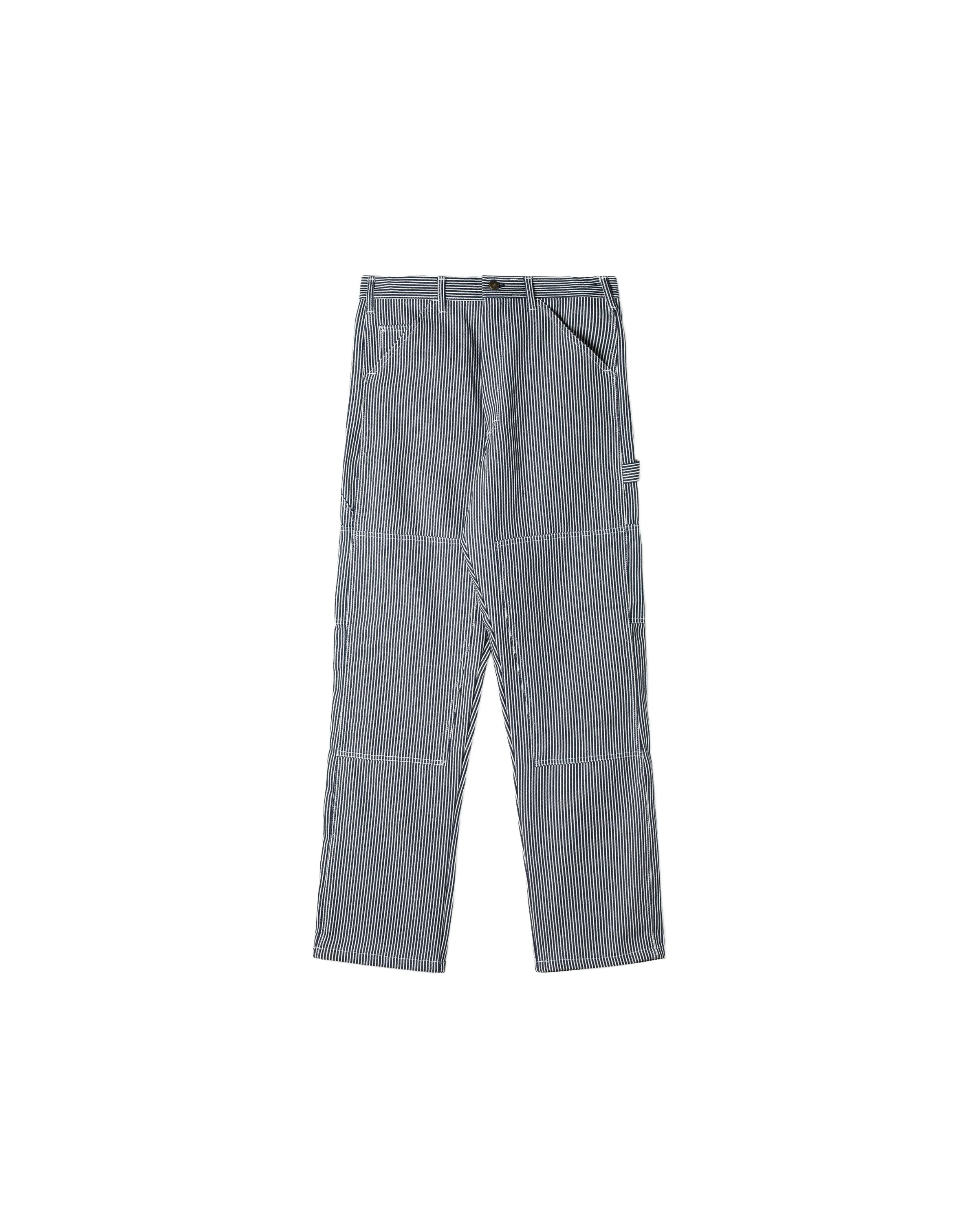 Double Knee Painter Pant Hickory Stripe