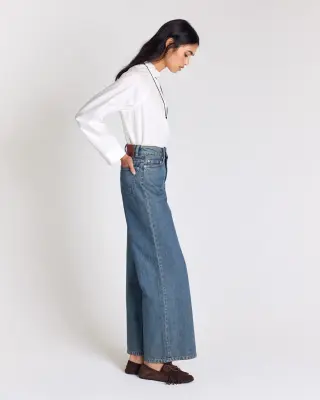 Jean Mateo bleu vintage — photo 5