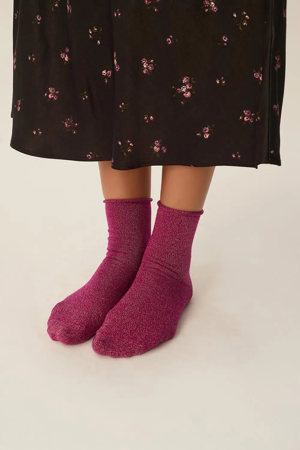 Chaussettes  Prudy Framboise