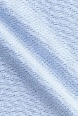 Top boxy en maille fine - Bleu clair — photo 4