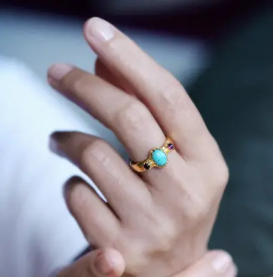 BAGUE ATHÉNAÏS - Argent 925 — photo 2
