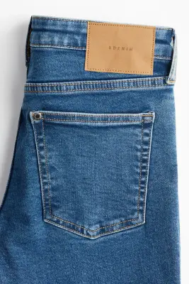 Skinny Regular Ankle Jeans - Bleu denim — photo 1