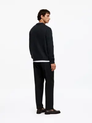 Pantalon habillé décontracté - Noir — photo 1