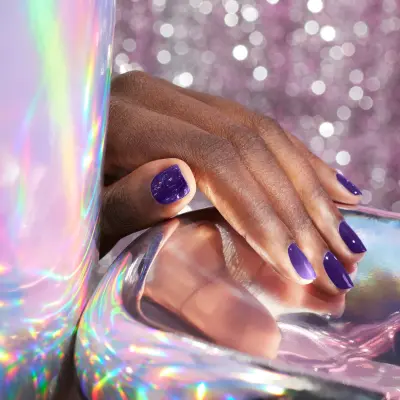 Vernis Green Manucurist-Mystic-manucure violet bleu profond — photo 5