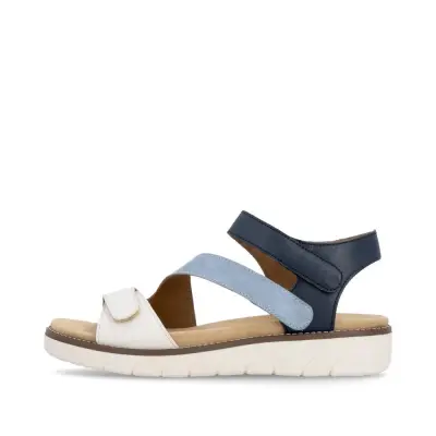 Sandales Remonte D2050-15 Bleu Marine - Velcro Grande Pointure Femme — photo 2