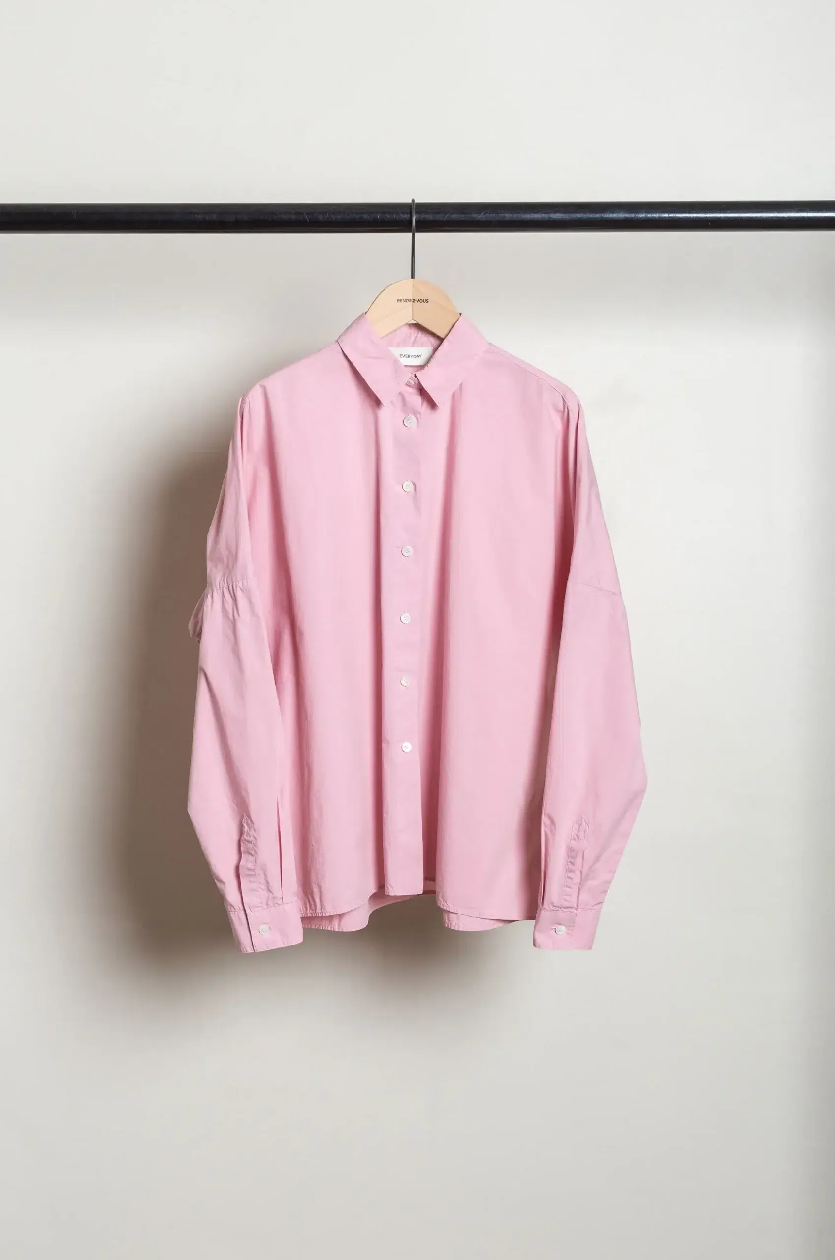Everyday Shirts – GIOIA 77DT1427 – ROSA UNITO TINTO CAPO / GAR.DYED PINK PLAIN