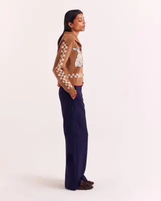 Pantalon Simeon bleu encre — photo 3
