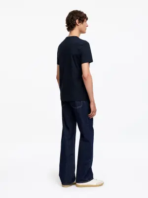 T-shirt classique 170 GSM - Bleu foncé — photo 3