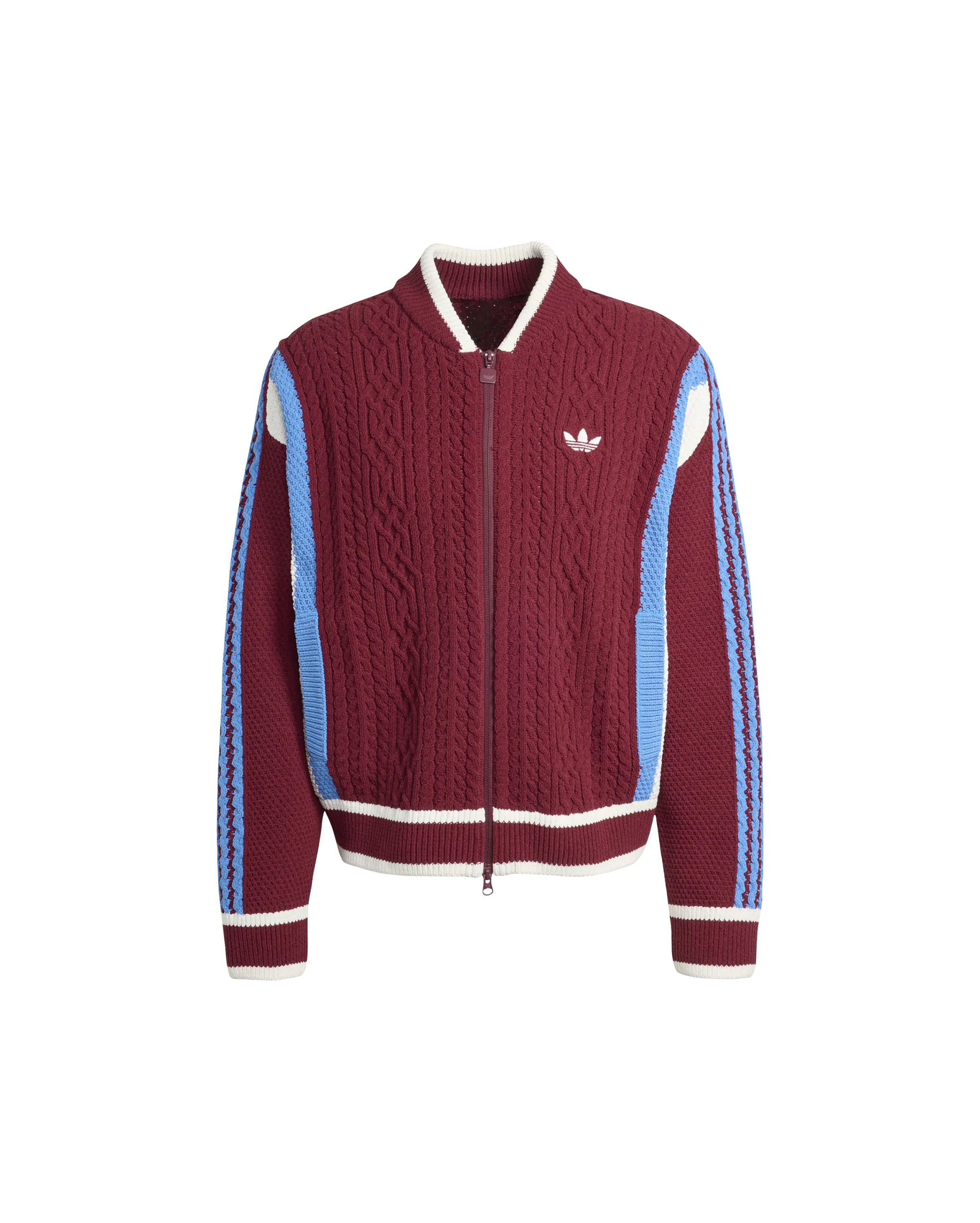 Retro Remix Cardigan Shadow Red