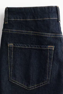 Jean fuseau - Bleu denim foncé — photo 4