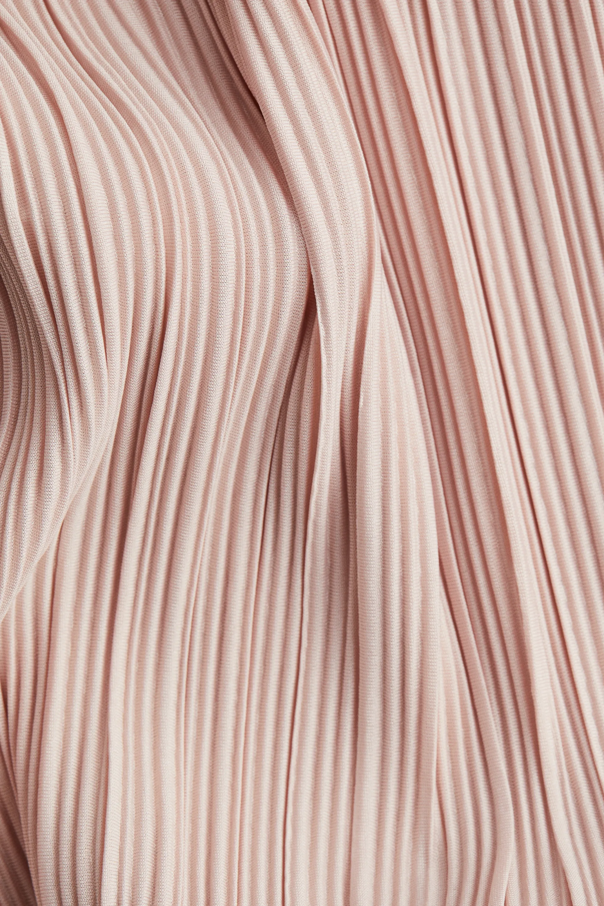 MAMA Robe plissée - Rose poudré