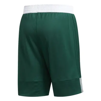 ADIDAS SHORT REVERSIBLE Vert Blanc — photo 3