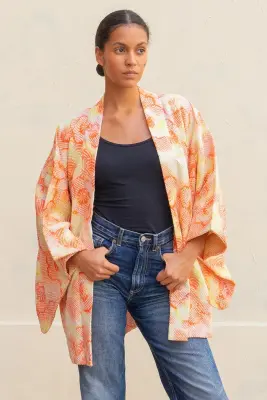 Haori Shibori Orange — photo 1
