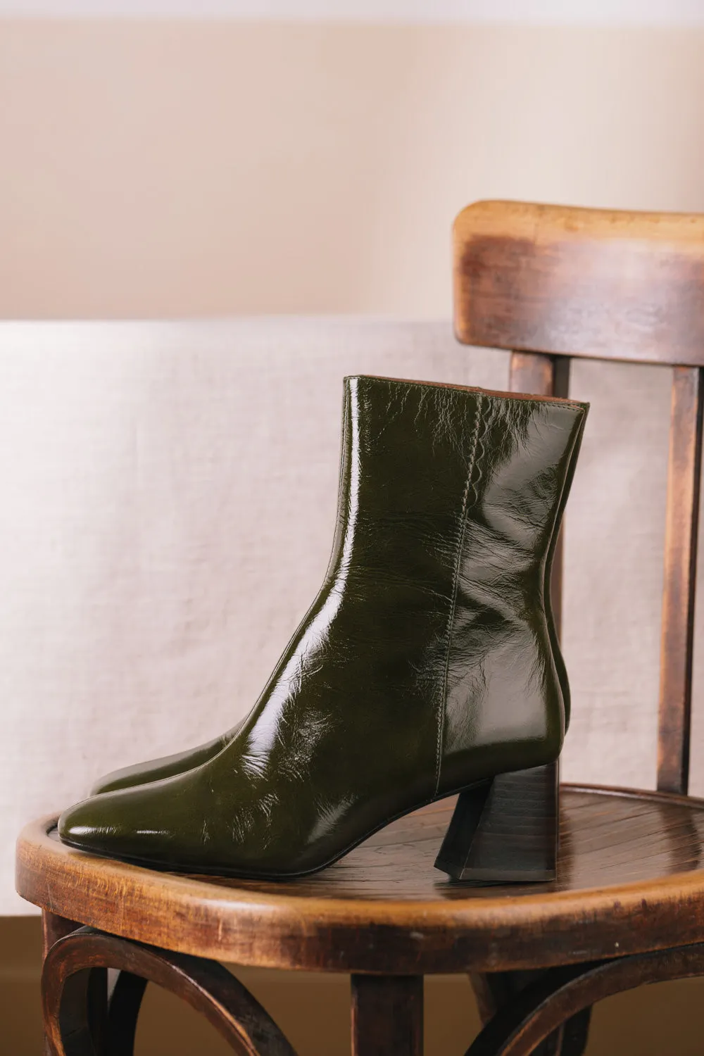 bottines à talon leonille pickle