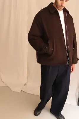 Comme Des Garçons Homme – MENS JACKET HR-J024-W26 – BROWN — photo 2