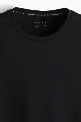 T-shirt de sport en mesh DryMove™ - Noir — photo 4