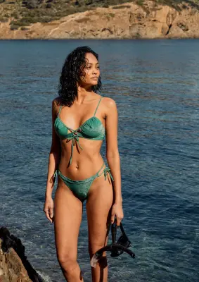 Maillot culotte ARIA | Émeraude — photo 4